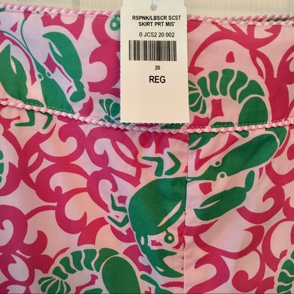 NWT L L BEAN LOBSTER SKIRT - Picture 2 of 10